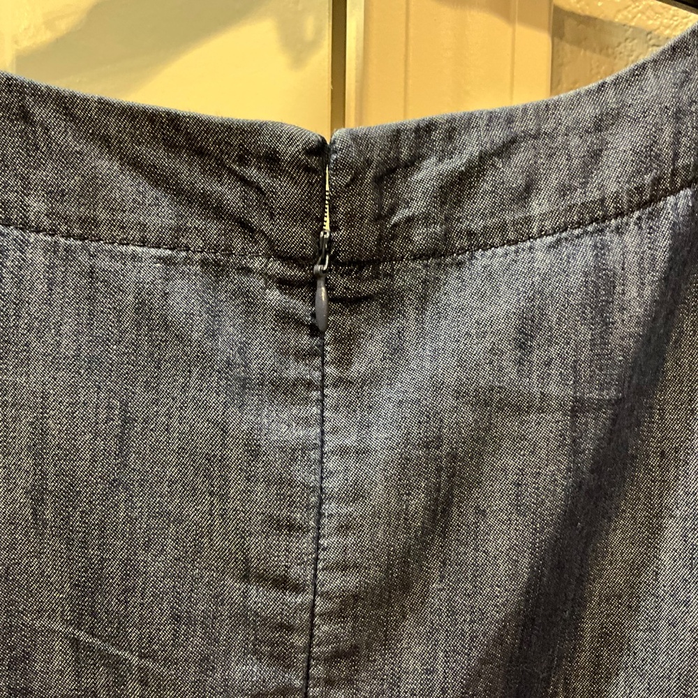 Chambray Talbots Shift Dress - Picture 7 of 7